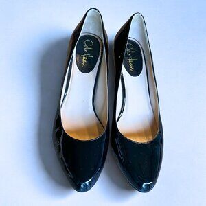 Cole Haan Women's Black Patent Leather Low Pumps 10R